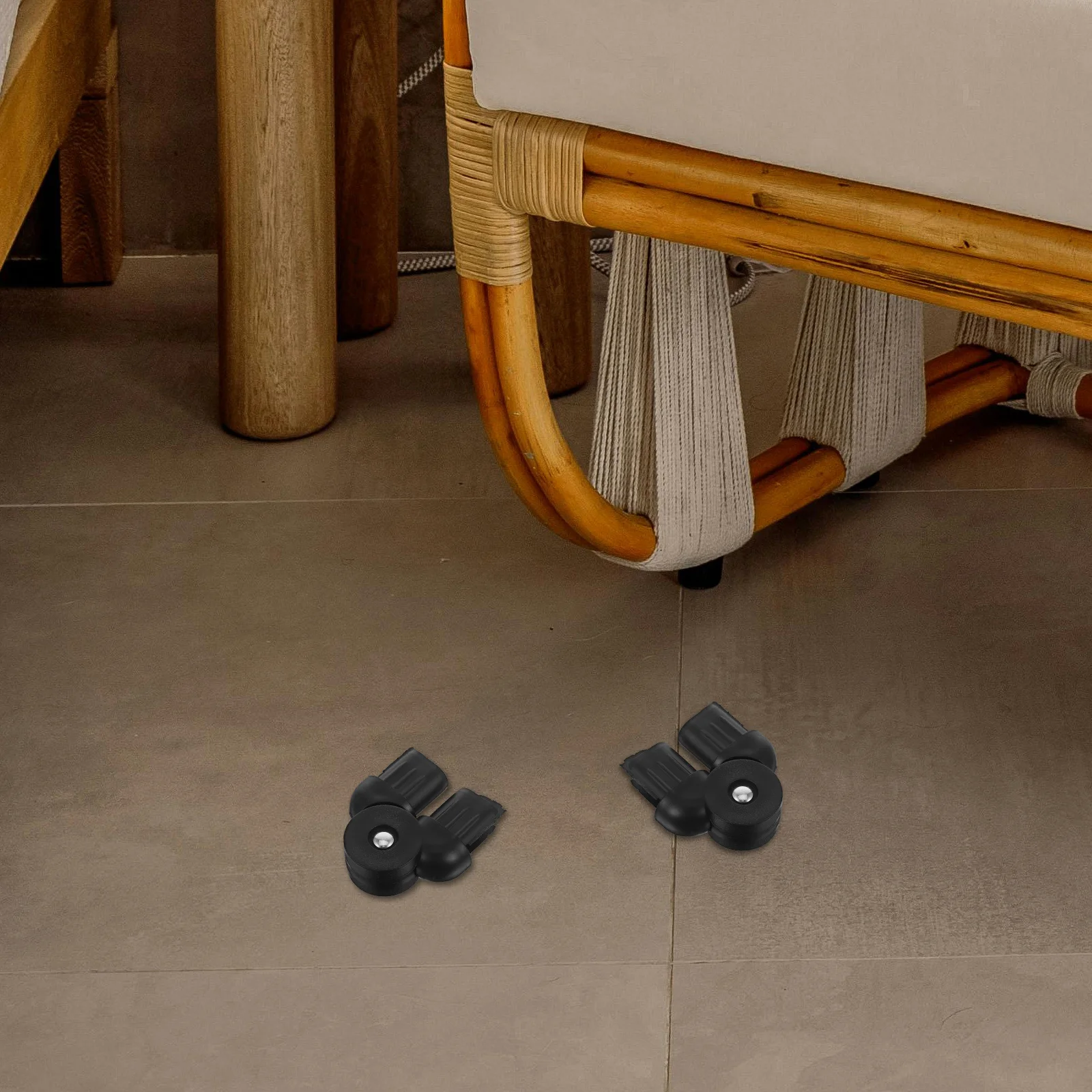 

2Pcs Plastic Foldable Lounge Chair Joints Heavy Duty Tube Connectors for Recliner Chair Accessories Patio Furniture Replacement