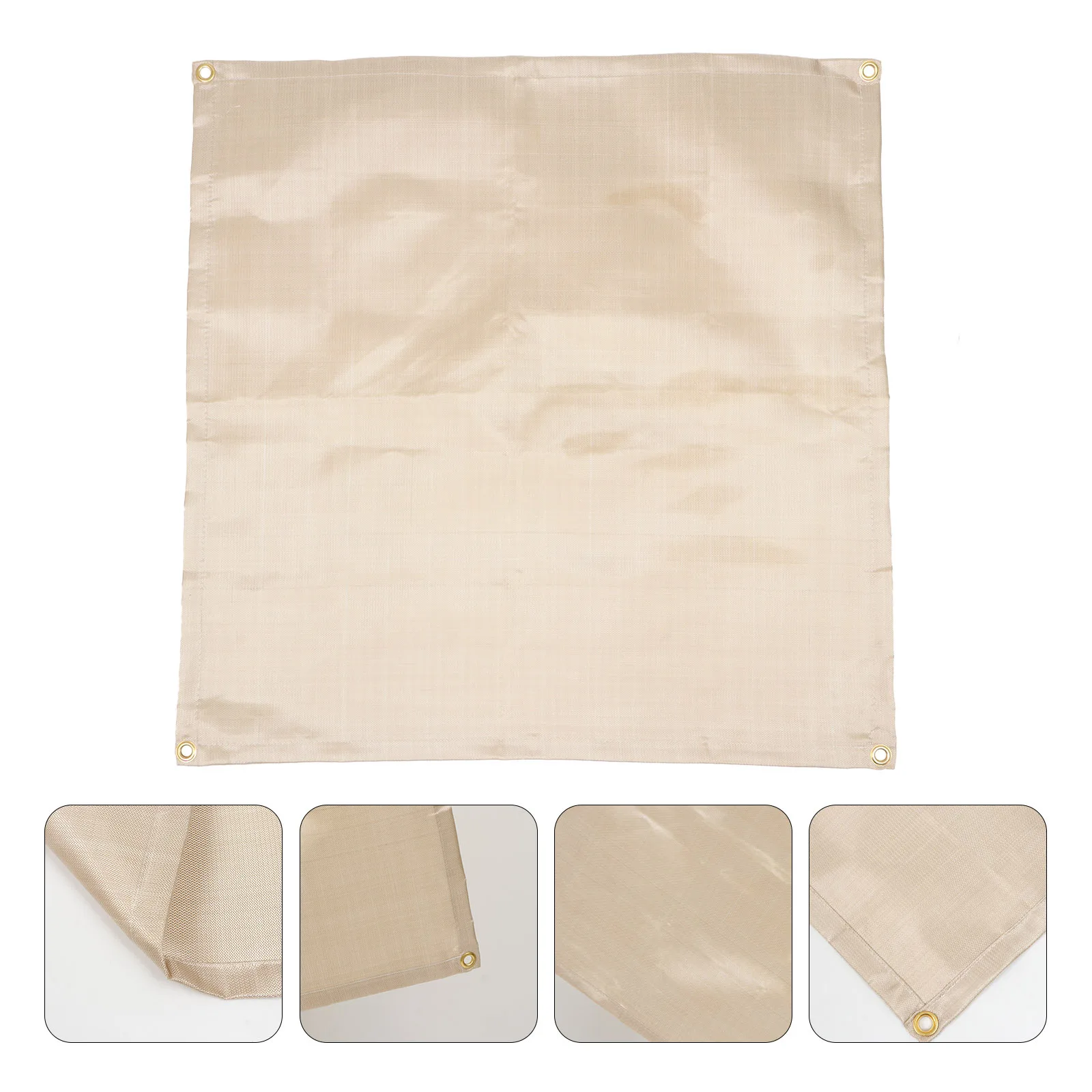 1Pcs Fire Resistance Blanket Flame Retardant High Temperature Glass Fiber for Kitchen Car Camping Barbecue Heat Shield Safety