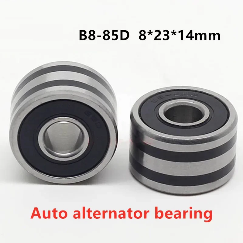 high speed Auto motor bearing SAEC608×3-2RS 8*23*14mm B8-85D ABEC-5 Automotive alternator bearings 608 8x23x14 mm