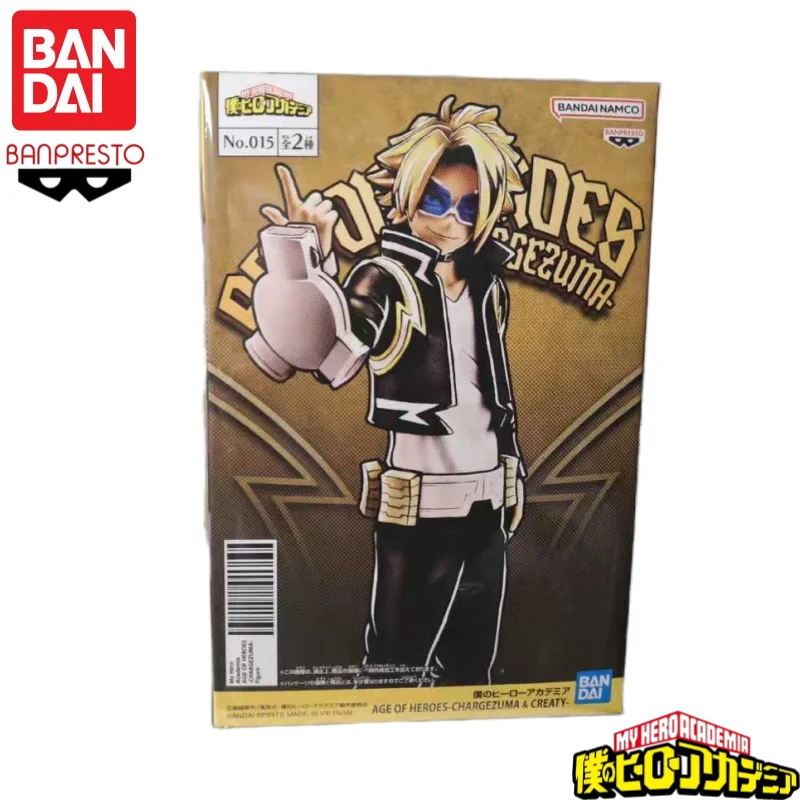 En Stock Original Bandai Banpresto My Hero Academia Kaminari Denki Yaoyorozu Momo personajes de Anime modelo juguete cumpleaños garaje