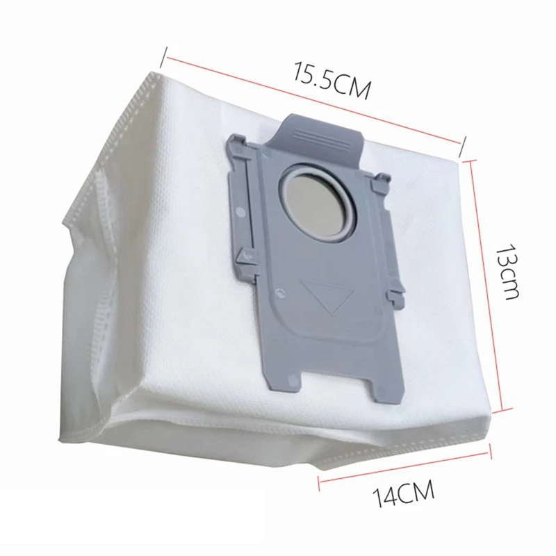 20 Pcs For Roborock S8+ /S8 Pro Ultra / S7 Maxv Ultra / Q5 / Q5+ / Q7+ / Q7 Max+ Garbage Bag Vacuum Cleaner Replacement Parts