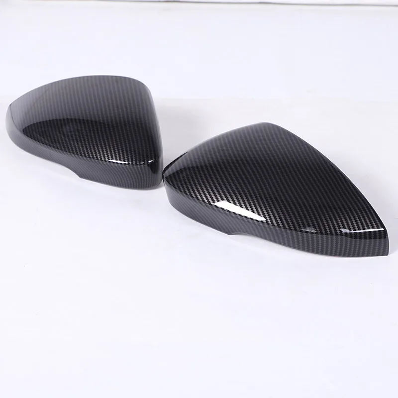 For Jaguar F-TYPE 2013-2024 ABS Plastic Carbon fiber Car Rearview Mirror Cap Cover Trim Car Accessories