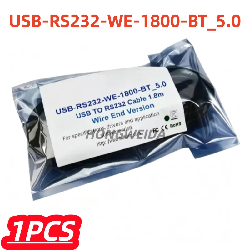 1Pcs/lot 100% New USB-RS232-WE-1800-BT_5.0 Data CableEmbeded Conv 5V WireEnd