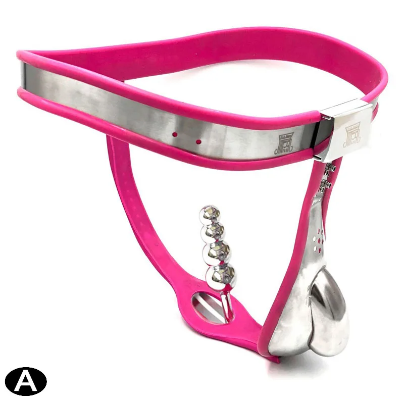 Stainless Steel Metal Chastity Lock Penis Cage Strapon Pants Cbt Bondage Male Chastity Belt Device Sex Toys For Men Adult Games