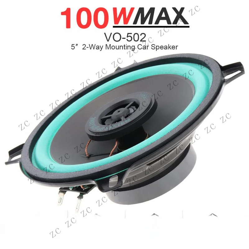 S+ for 5” 2-Way Speaker (1 pack) 100W Max, Replacement Coaxial, High-Efficiency Speaker