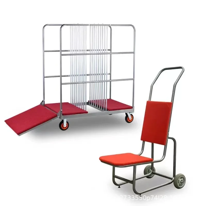 Hotel glass turntable car banquet metal storage car restaurant cart transportation food delivery collection universal wheel thic