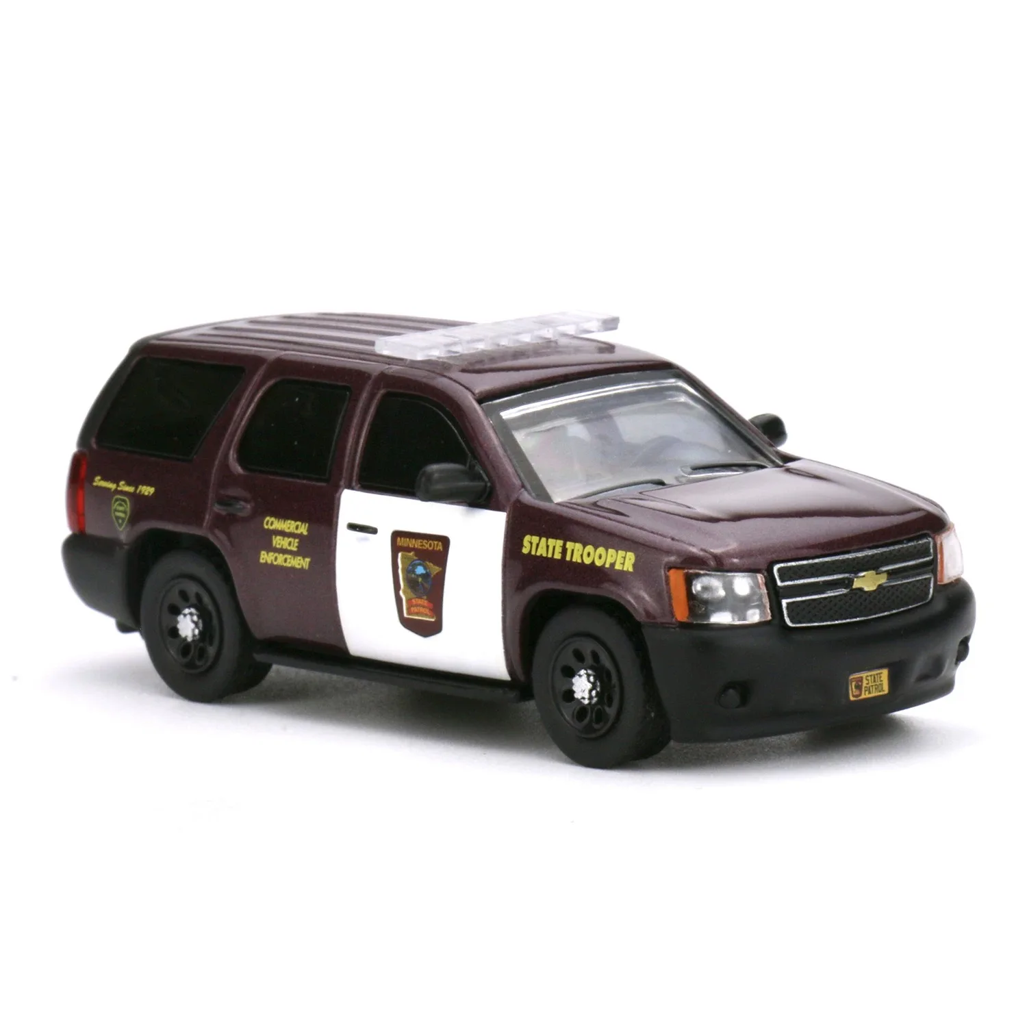 596 1/64 Chevrolet Tahoe Minnesota painted alloy model