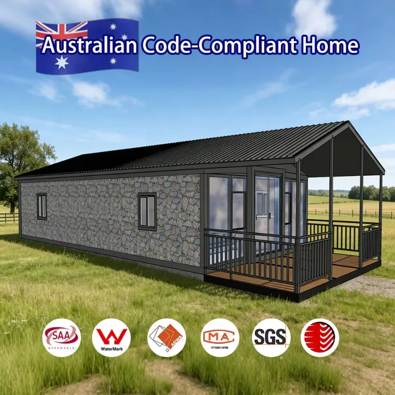 Customized Australian Standard Popular Design Expandable Container House Prefab Mobile Tiny Home With Glass Curtain Wall 20ft 3
