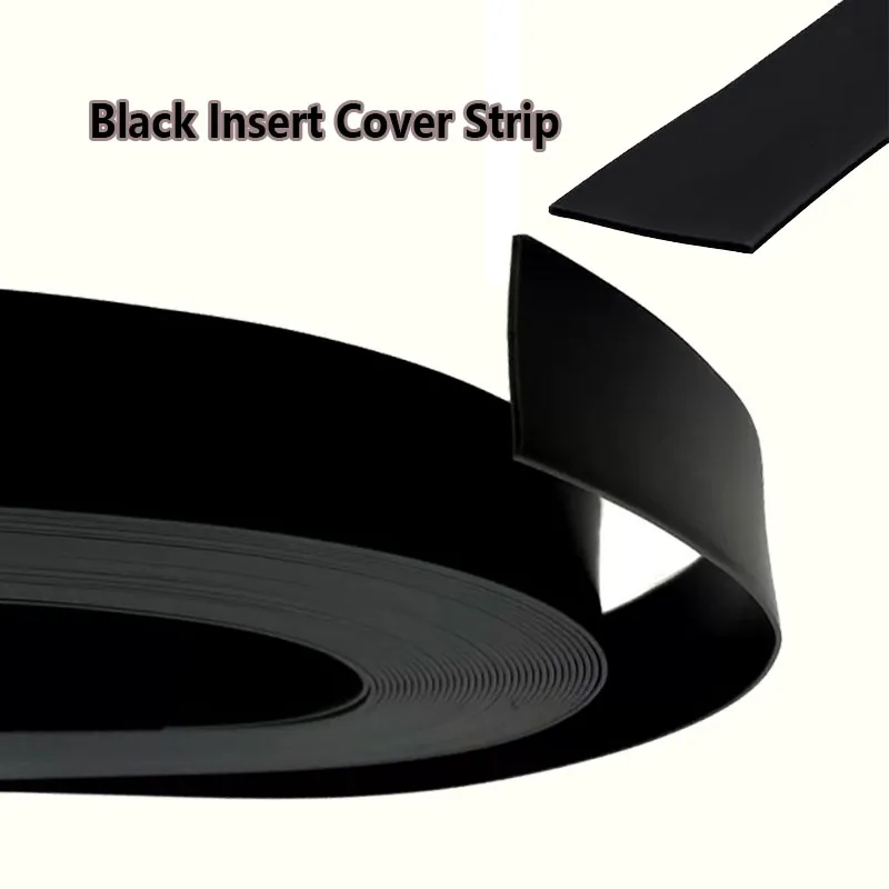 1pcs Black 25mm Insert Cover Strip for Caravan & Motorhome Opening Window Rubber Seal Sold By Meter