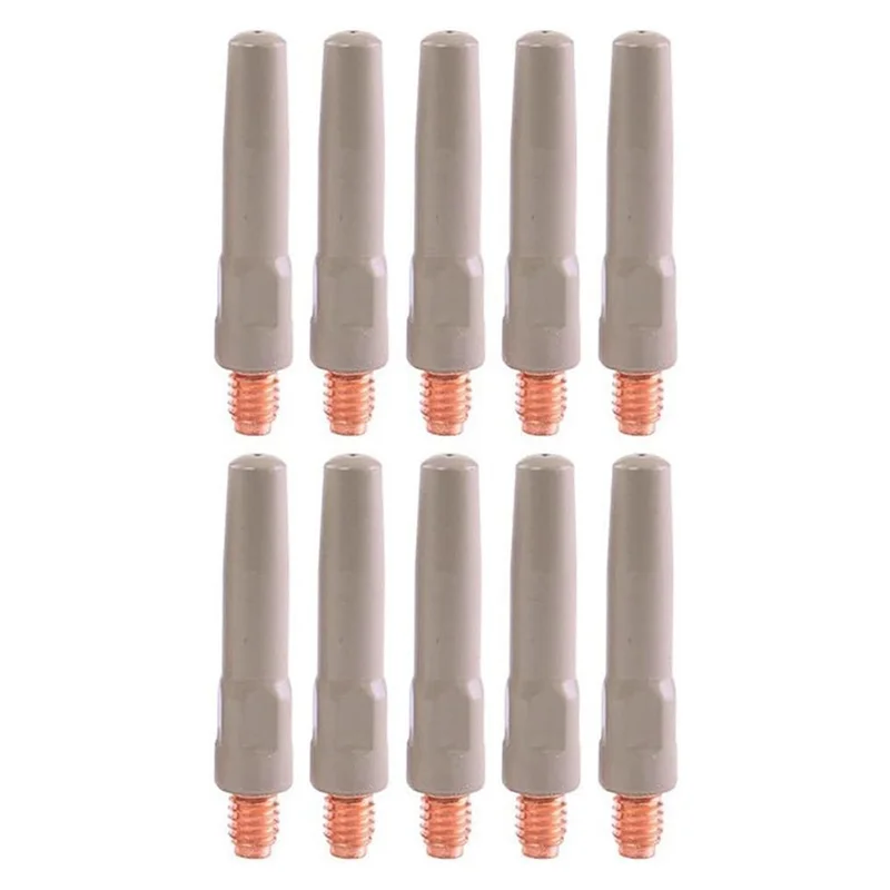 

ABUG-Non-Stick MIG Welding Tips 10PCS, 45X0.8Mm, Metal Torch Accessories For 15AK Welding Units
