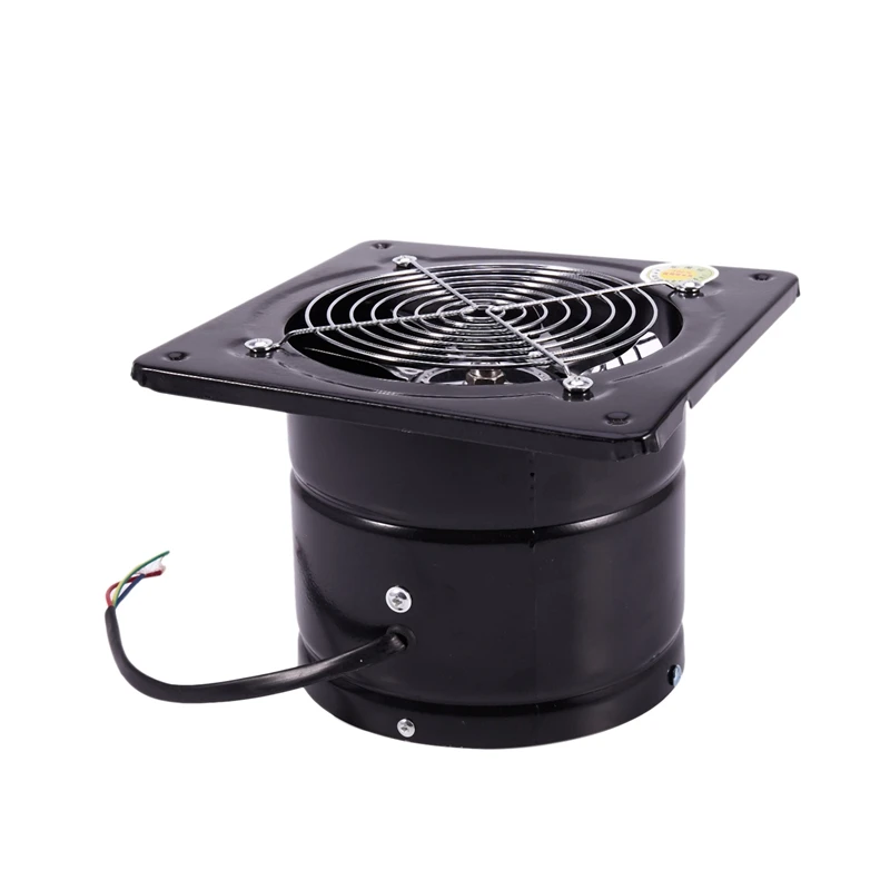 ABGR-220V Exhaust Fan 6 Inch Ventilation Exhaust Fan Hanging Wall Mounted Low Noise Home Bathroom Kitchen Smoke Exhaust Fan Air