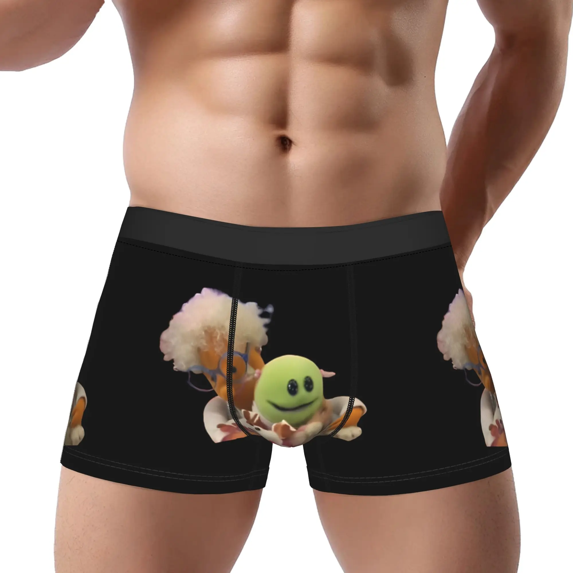 nNanalan And Family Characters nNanalan Underpants Breathbale Panties Man Underwear Print Shorts Boxer Briefs