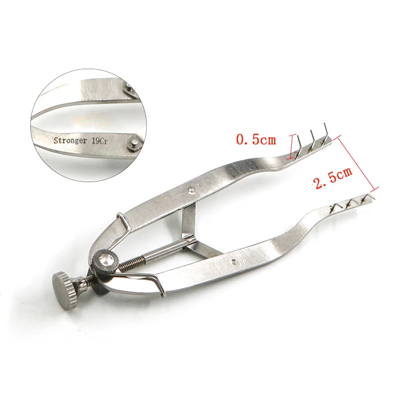 Oftálmica Instrumento microcirúrgico, Dacriocisto Retractor, Geral, ajustável, americano, 3x4