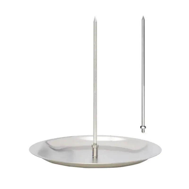 2026 New Vertical Tacos Al Pastor Skewer Stainless Steel Brazilian Barbecue Skewer Vertical Spit Stand Shawarma Kebabs GyrosBBQ