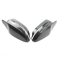 RHD Carbon Fiber Rearview Mirror Cap Wing Side Cover for BMW 3 4 5 7 8 Series G20 G21 G30 G38 G22 G23 G11 G12 G15 G16 LHD