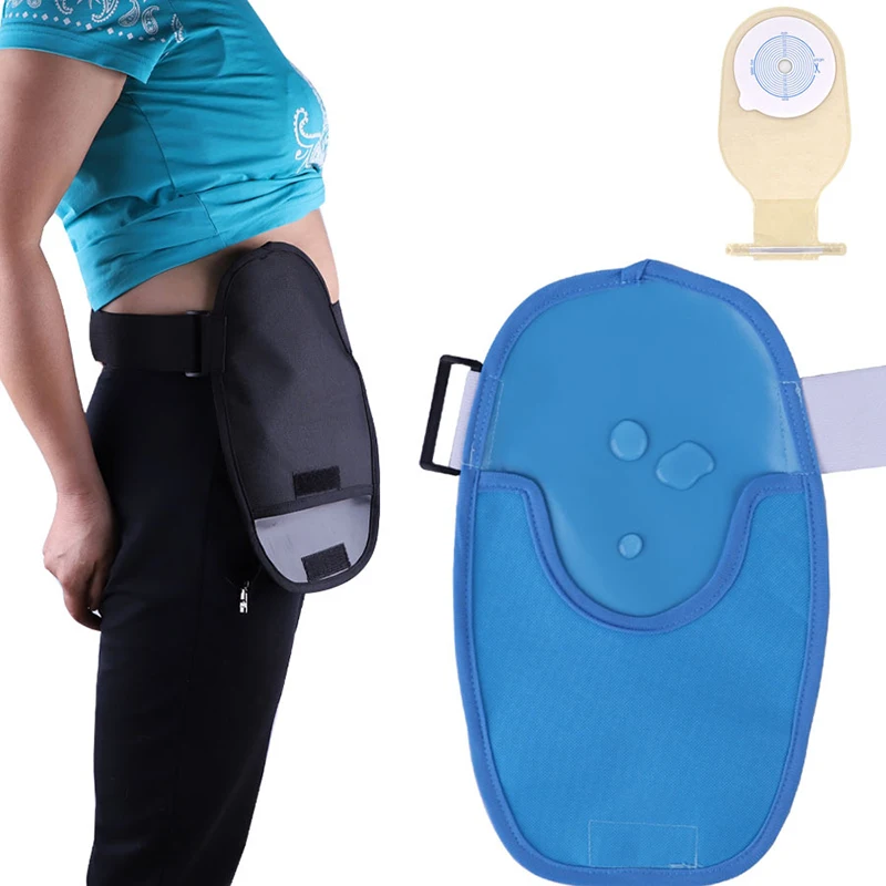 

Colostomy Bag Cover Waterproof Adjustable Portable Universal Stretchy Ostomy Pouch Cover for Stoma Urostomy Ileostomy Pouch Bag