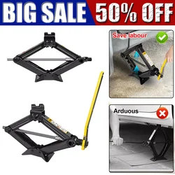 DayPlus Scissor Jack,Compact Car Jack 2 Ton/4409 LBS,105 to 385mm Lifting Range,with Hexagonal Lug Wrench for Cars/SUVS/Sedans