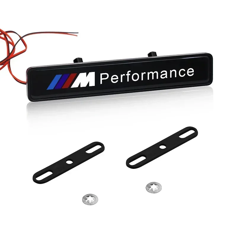 1 قطعة سيارة الزخرفية ضوء LED الجبهة هود مصبغة شعار شارة ديكور لسيارات BMW X1 X2 X3 X4 X5 1 2 3 4 5 6 سلسلة F10 F30 F01 F25 F15 #3