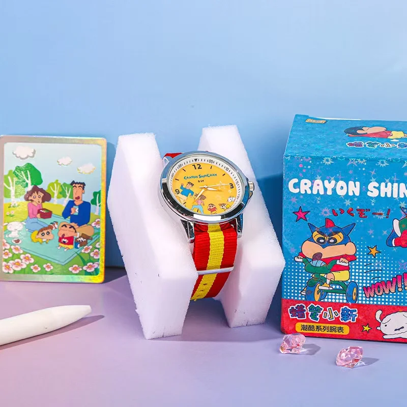 Crayon Shinchan Watch Blind Box Cute Cartoon Watch Surprise Box Random Delivery