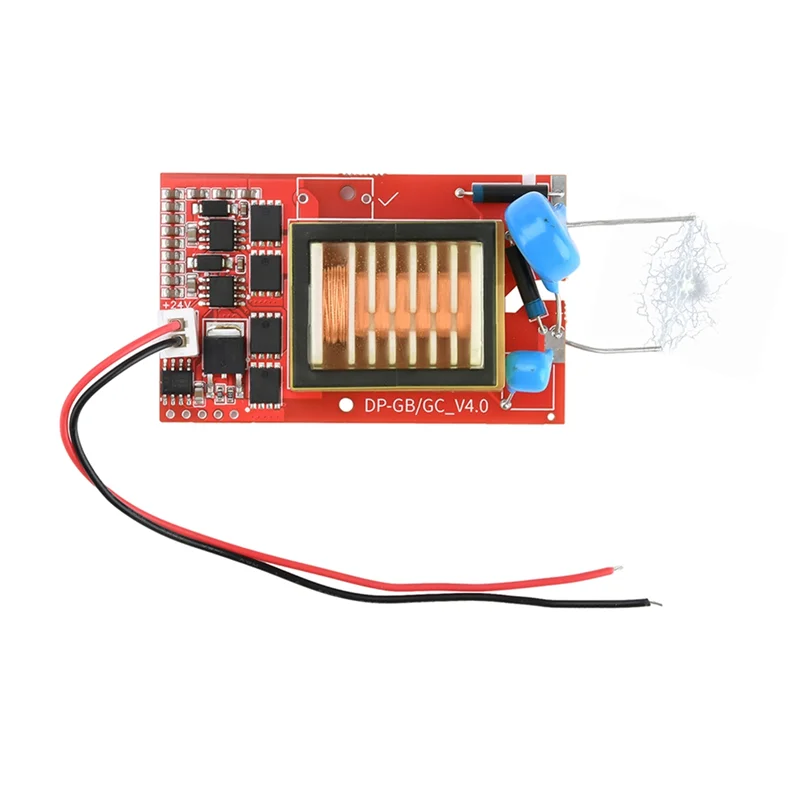 AT93-Low Heat Coil Ignition Module DC 9-24V To DC 10KV-20KV Pulse Generator High Voltage Arc Igniter Generator