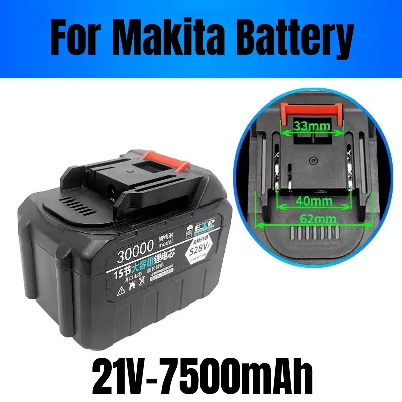 For Makita.21V 228VF 328VF Rechargeable lithium-ion batteries.Suitable for large electric tools, pistol drills, and screwdrivers