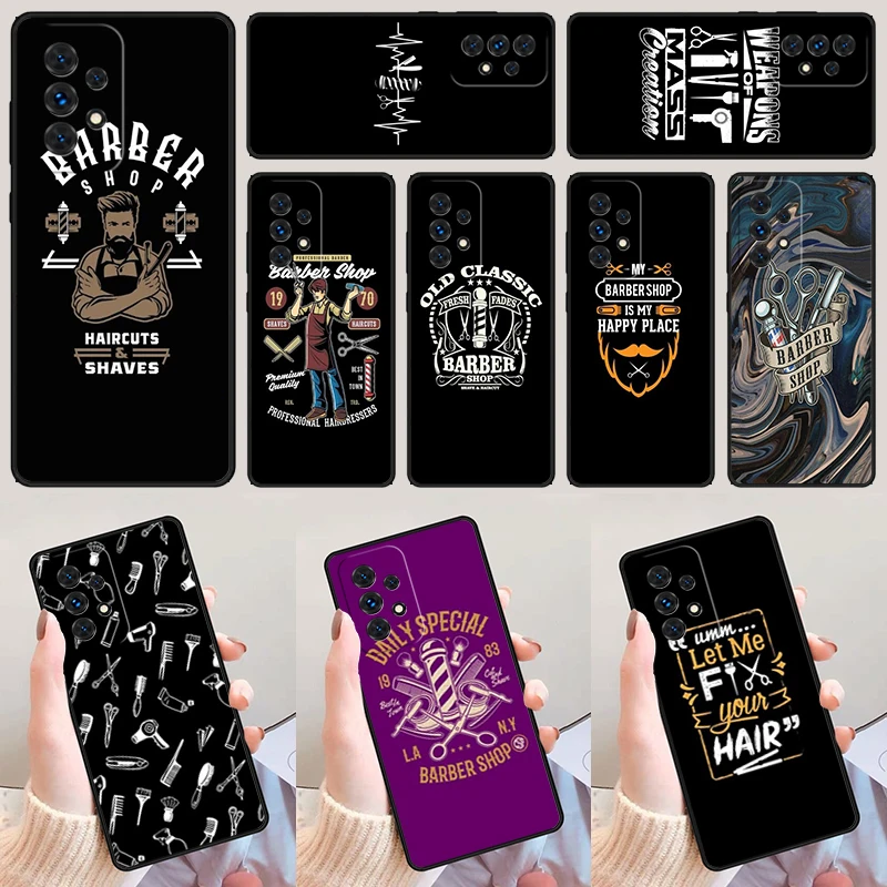 

Парикмахерский парикмахерский чехол для телефона Samsung Galaxy A52 A72 A73 A20e A21S A50 A70 A11 A12 A42 A31 A40 A51 A71 A32 A80 A91