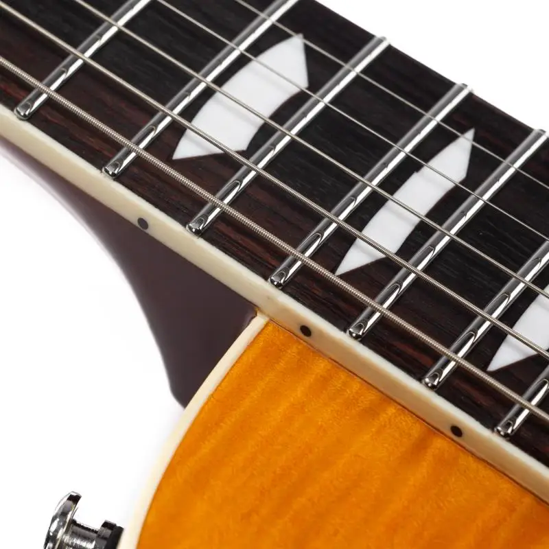 Eart Guitars EGLP-620 Flame Maple Top Locking Tuners Coil Split