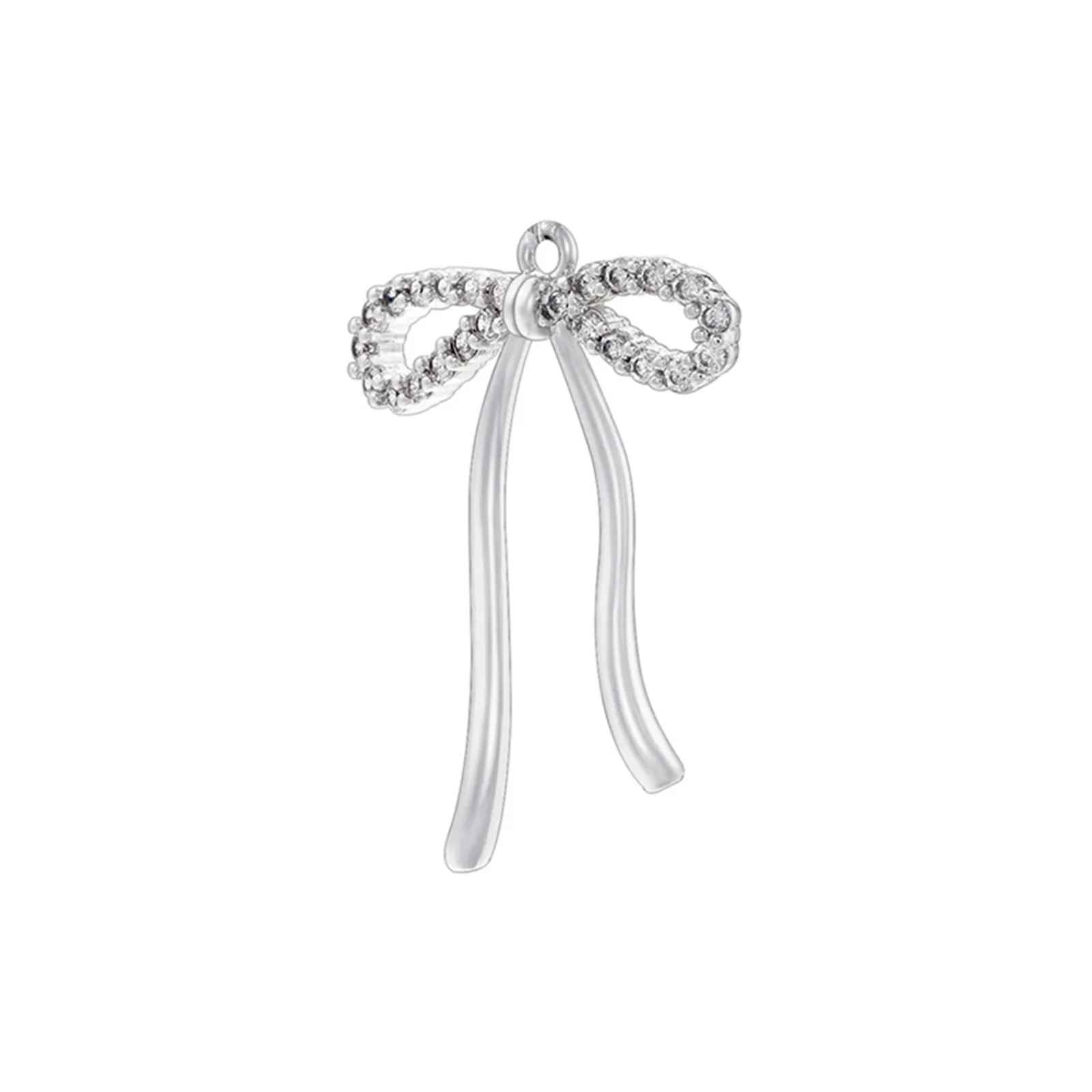 1pc Neue Messing Charme Mehrfarbige Bowknot 3D Acryl Imitation Perle Strass Anhänger Für Frauen DIY Schmuck Machen Halskette Geschenke – Detail 9