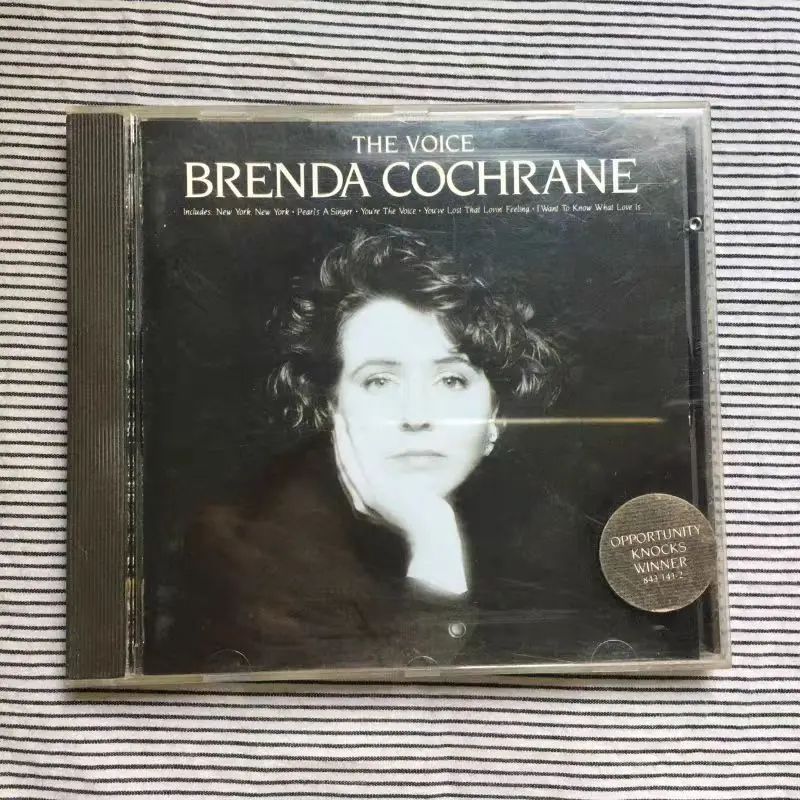 

CD Brenda Cochrane – Голос, PolyGram TV 1990-х годов, Scottish Pop Folk, Победитель Opportunity Knocks, Сертифицированное золото Великобритании