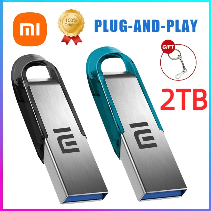 XIAOMI 2TB OTG Metal USB 3.0 Pen Drive Key 2TB 1TB Type C High Speed Pendrive Mini Flash Drive Memory Stick Waterproof Usb Drive