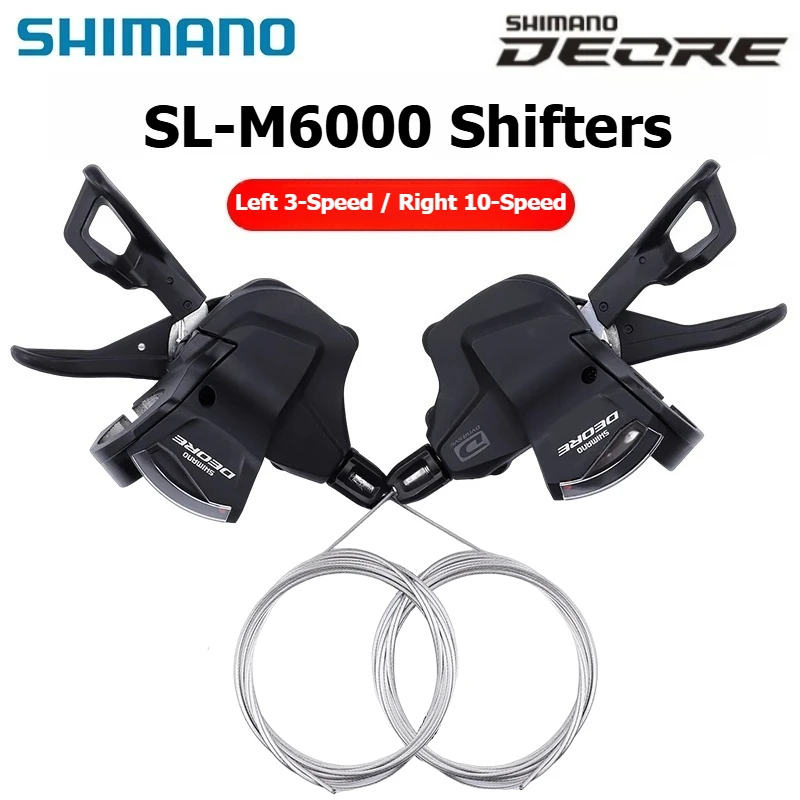 

Рычаги переключения передач SHIMANO SL-M6000 для горных велосипедов - 10/30-скоростные переключатели