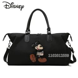 Disney Mickey New Travel Bag Cartoon Women's Portable Handbag Travel Bag Multi Functional Fitness Bag Large Capacity Waterproof