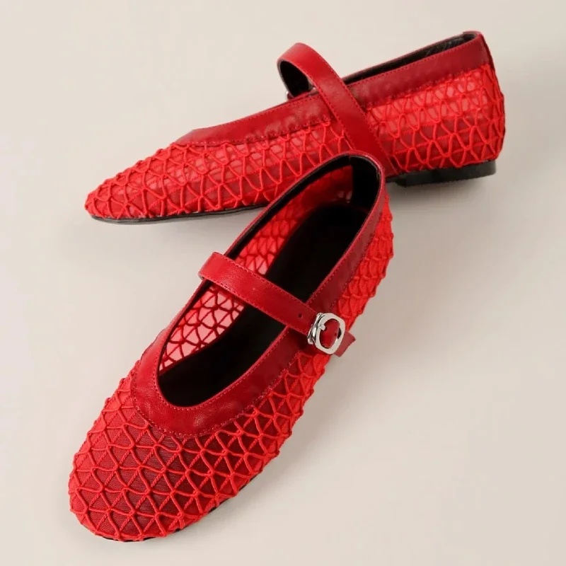 comfortable-breathable-mesh-brand-ballet-flats-women-fashion-round-toe-buckle-mary-jane-shoes-summer-lightweight-casual-shoes