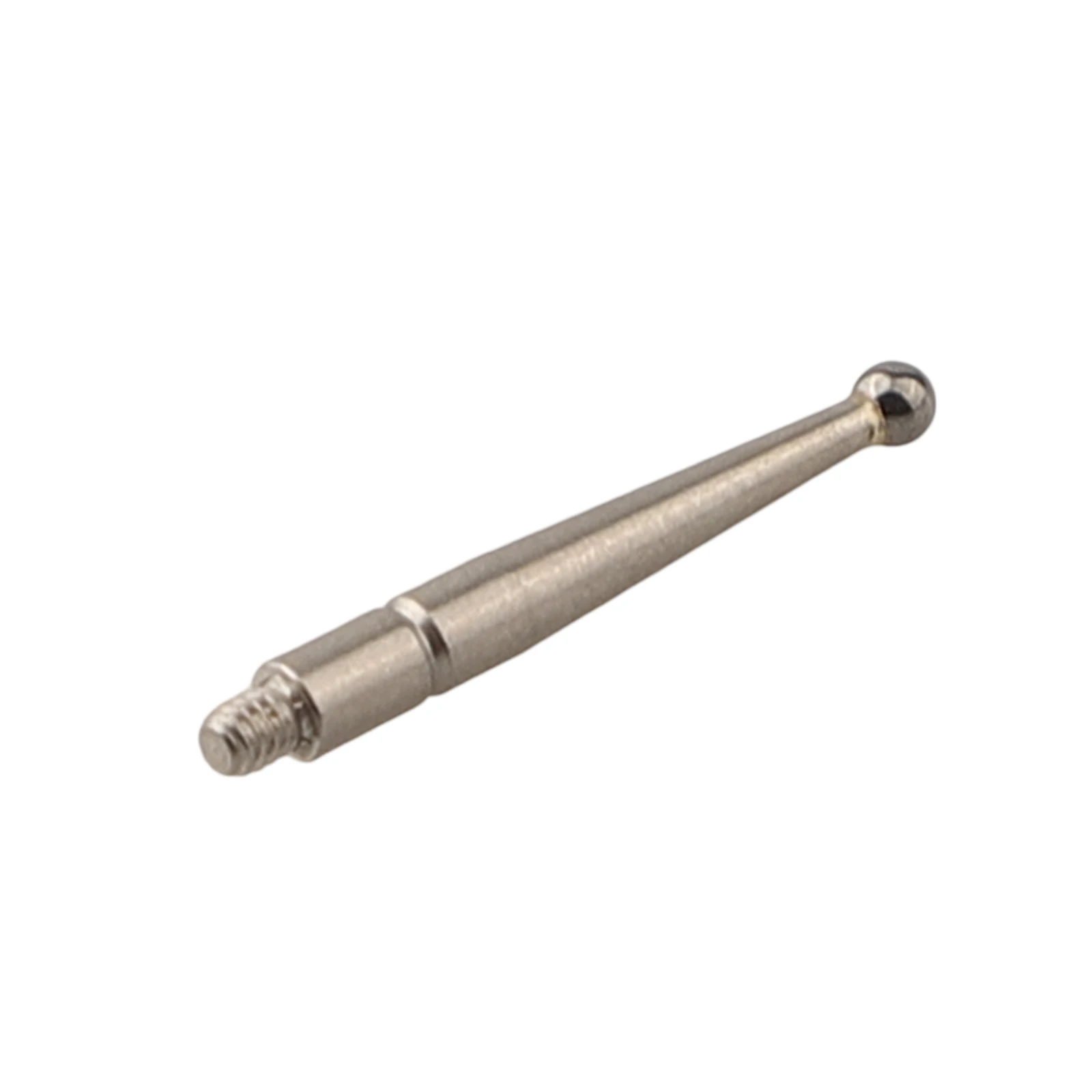 Steel Ball Tip Probe Rod for Dial Test Indicator with M1 8x0 35 Threaded Shank Compatible with Measurement Tools