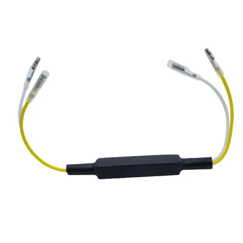 Motocicleta LED Resistor Kit, Dustproof, Decoding Resistor, impermeável Cerâmica Car Light, Fault Eliminator, Acessório do carro