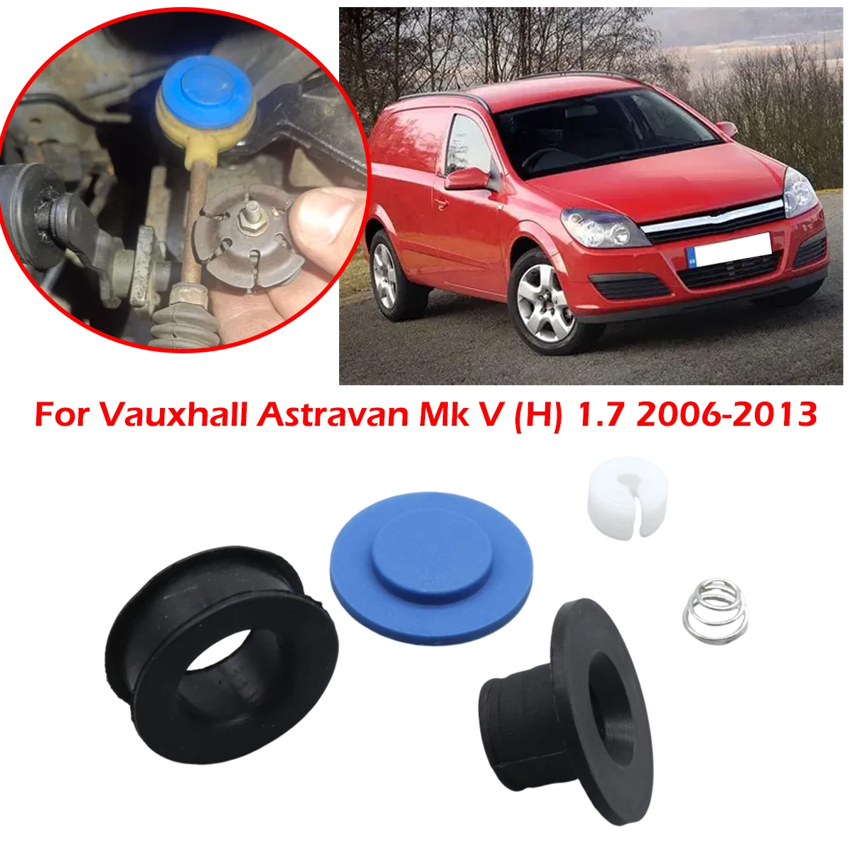 Gear Linkage Repair Kit For Vauxhall Astravan Mk V (H) 1.7 2006-2013 Gearbox Shifter Lever End Pivot Connector Bushing Replace