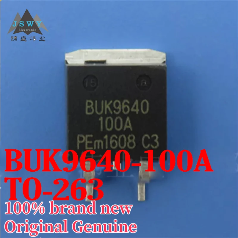 

(10/50pcs) BUK9640-100A BUK9640 TO-263 Field Effect Transistor MOS Original Stock Electronics Free Shipping