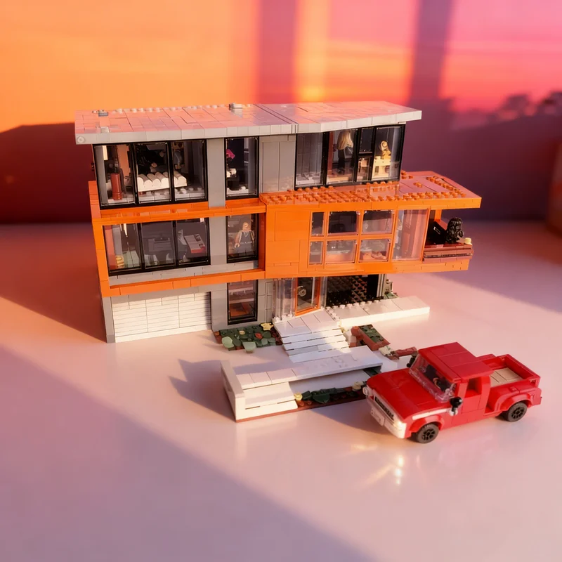 2985pcs MOC Twilight The Cullen House Movie Replica Ideas CUUSOO Model Building Blocks DIY Creative Gift Display Decor Premium