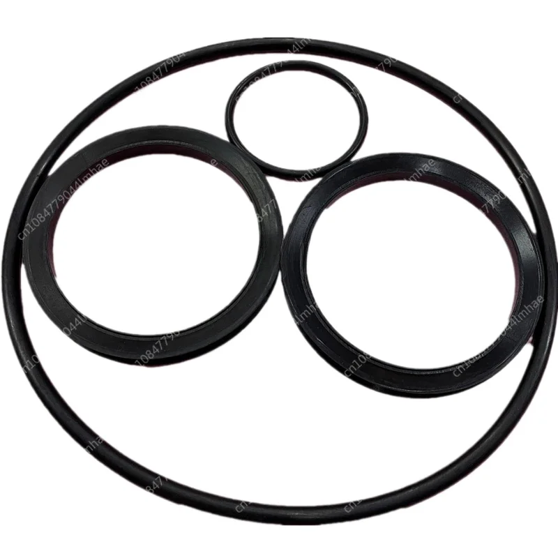 Vacuum Pump Filter Assembly Special Sealant Pad Rubber Ring O-ring, Air Pump Anti-leakage Rubber Pad Fan Filter