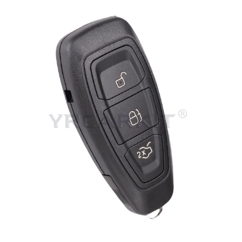 Car Keyless Entry Smart Remote Key For Ford Focus Grand C-Max Kuga Mondeo Fiesta B-Max 4D ID49 Chip Battery Case Shell Box Blade