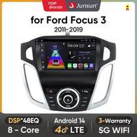 Junsun Android wireless CarPlay Auto Car Radio For Ford Focus 3 mk3 2011-2019 Intelligent Systems RDS DSP GPS FM BT SWC