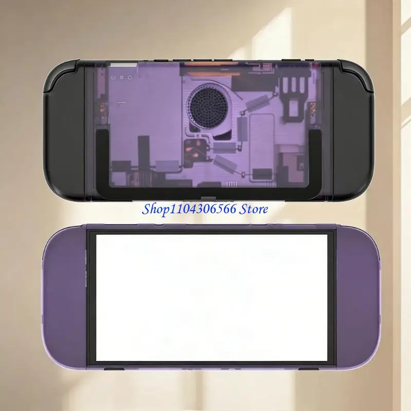 02DD Console Case Cover Waterproof Shockproof Flexible Skin Case for NS2 Gamepad Protector Shell Transparent Housing