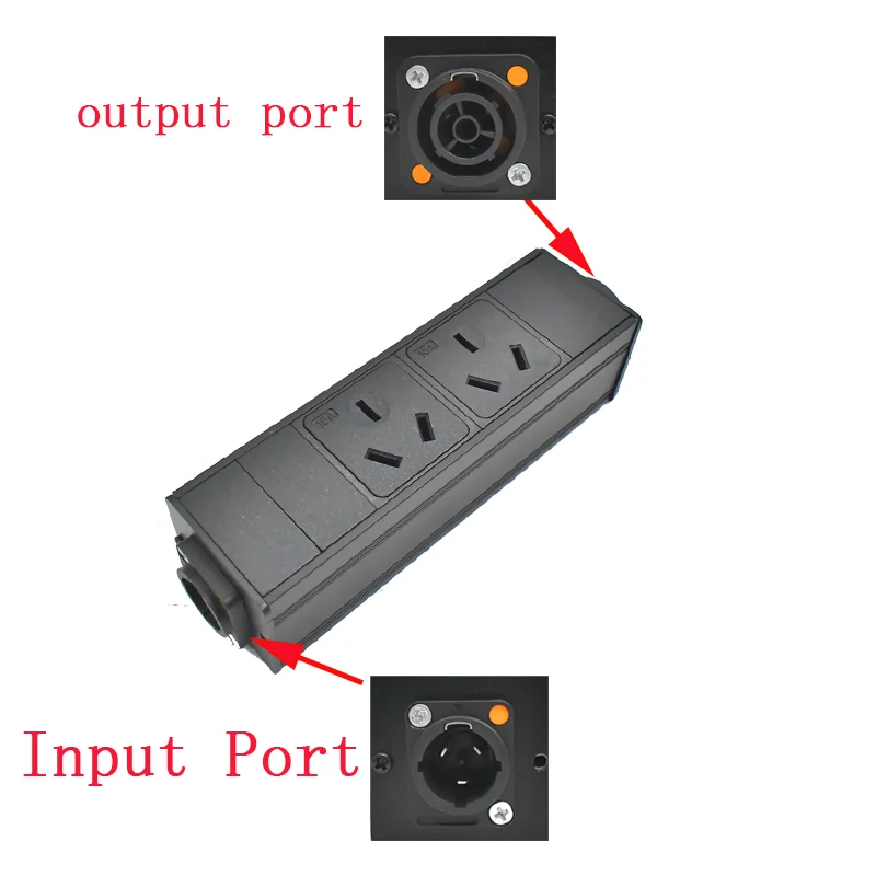 PDU power strip 3P aviation NAC3FX-W NAC3MPX port 1-11output 16A AU/China socket