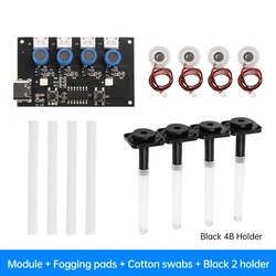 DC 5V Type-C Mini Humidifier DIY Kits Mist Maker and Driver Circuit Board 4 Fogger Atomization Film Atomizer Sheet Oscillating