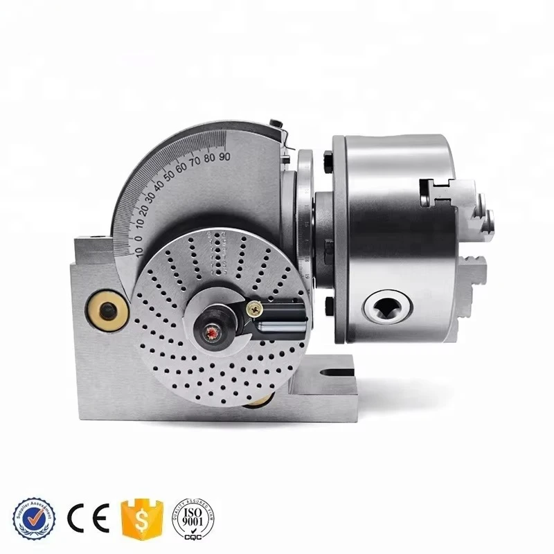 Dividing Head BS0 3 Jaw Chuck 125mm Milling Machine Accessory Semi Universal Dividing Heads BS0-125 For Milling Machine