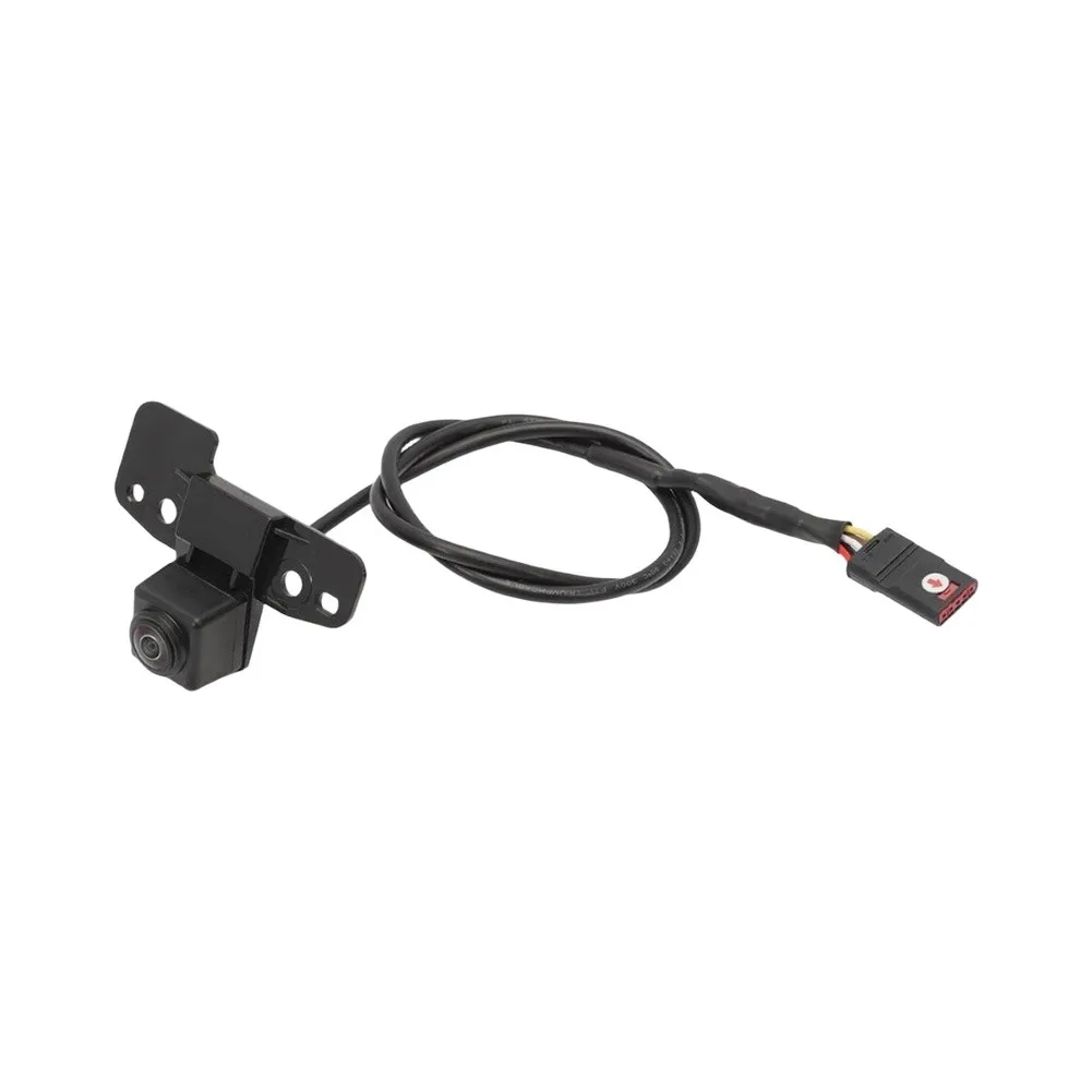Midsize SUV Camera Black Front Assist Camera ABS Material Construction Waterproof Design High-Definition Imaging