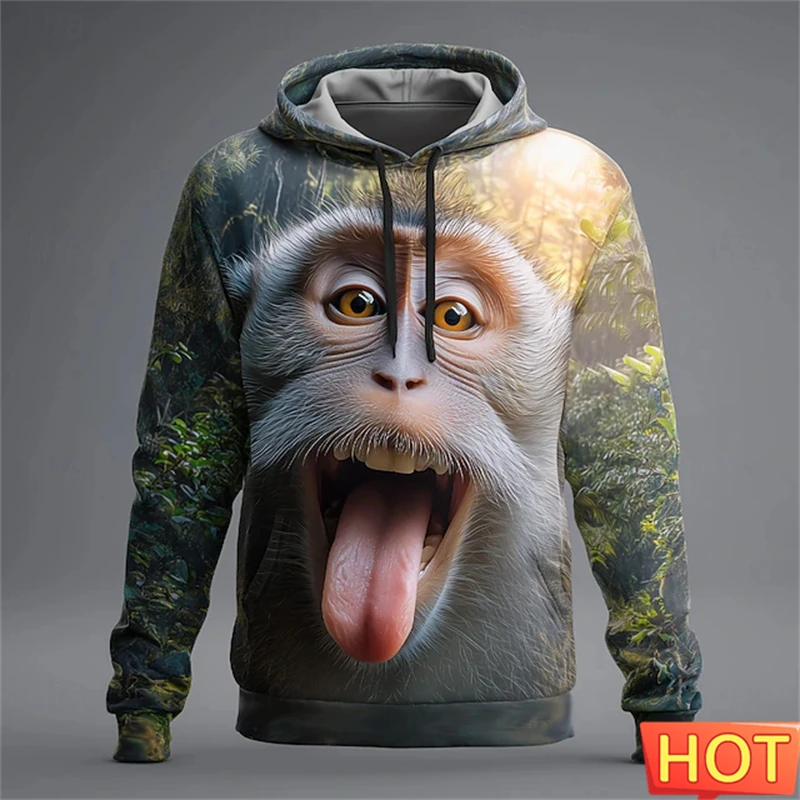 Funny Dog Gorilla Bear 3d Print Hoodie Men Women Animal Pattern Hoodie Sweatshirt Fashion Sports Tracksuit Women Men Clothes New