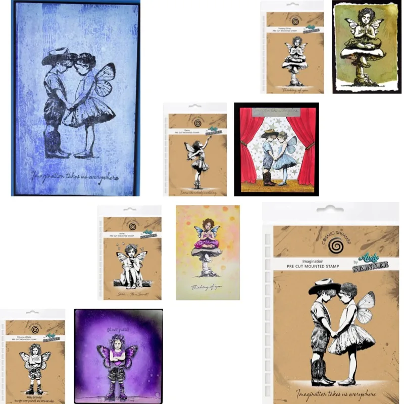 Sellos Transparentes 'Thinking of You Secret Dance' Novedad 2026, Moldes DIY, Sellos para Scrapbooking y Creación de Papel, Plantilla para Recortes y Manualidades