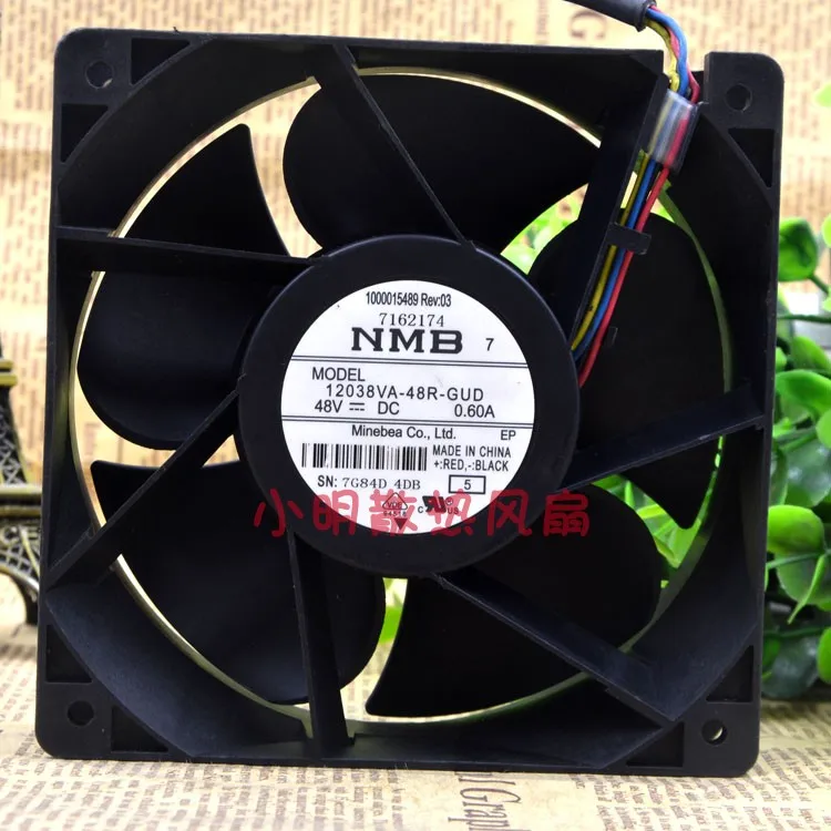 

12038VA-48R-GUD 48V 0.60A 12038 12CM INVERTER COOLING FAN