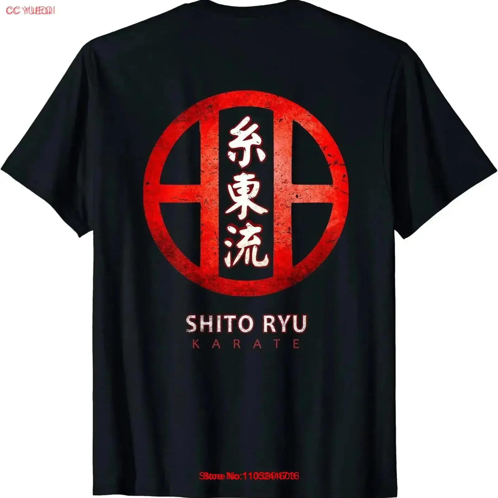 NEW LIMITED Shito Ryu Karate Backprint Best T Shirt vintage Washed Casual Stretched Breathable homme fashion designer clothes